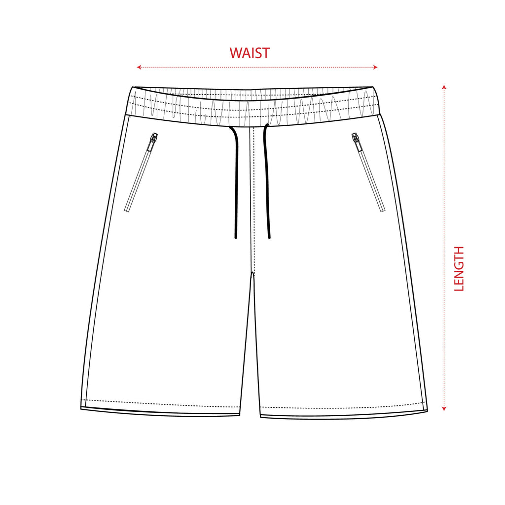 Signature Black Trackline Shorts