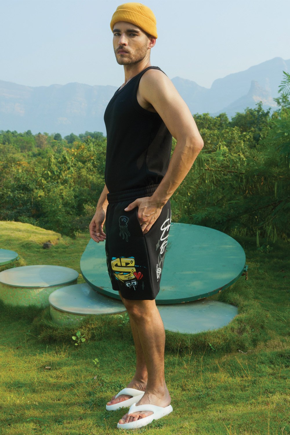 Buy Pineapple House Lounge Shorts for Men - Cozy Comfort