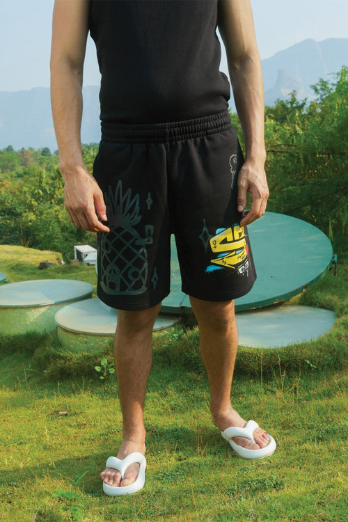 Buy Pineapple House Lounge Shorts for Men - Cozy Comfort