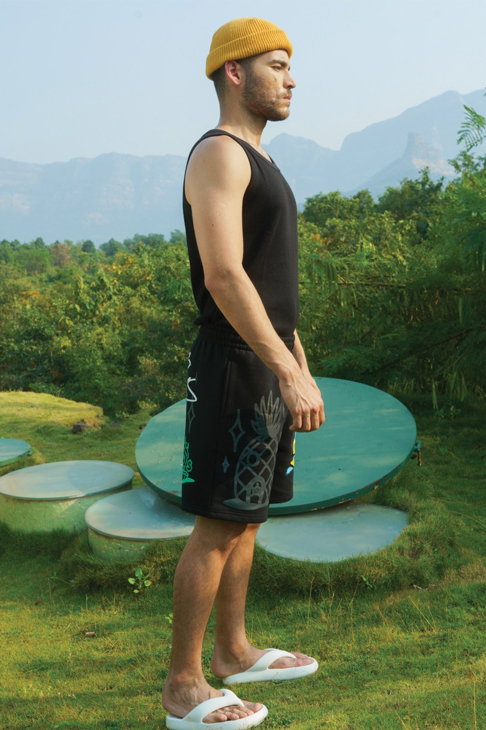 Buy Pineapple House Lounge Shorts for Men - Cozy Comfort