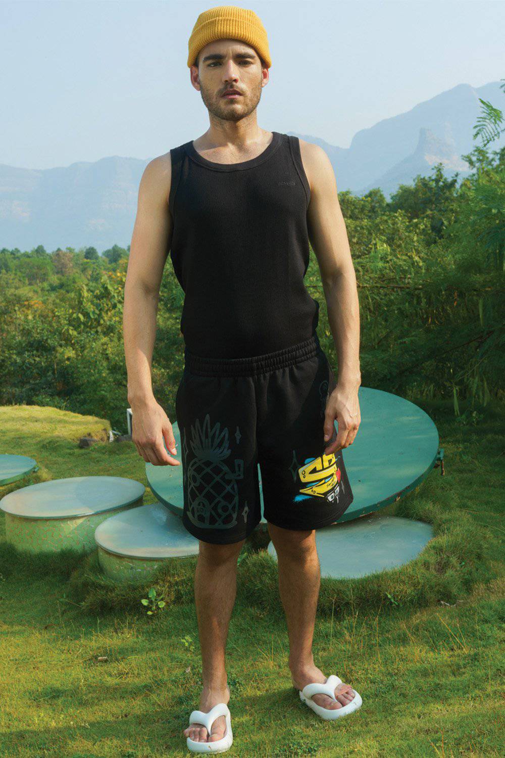 Buy Pineapple House Lounge Shorts for Men - Cozy Comfort