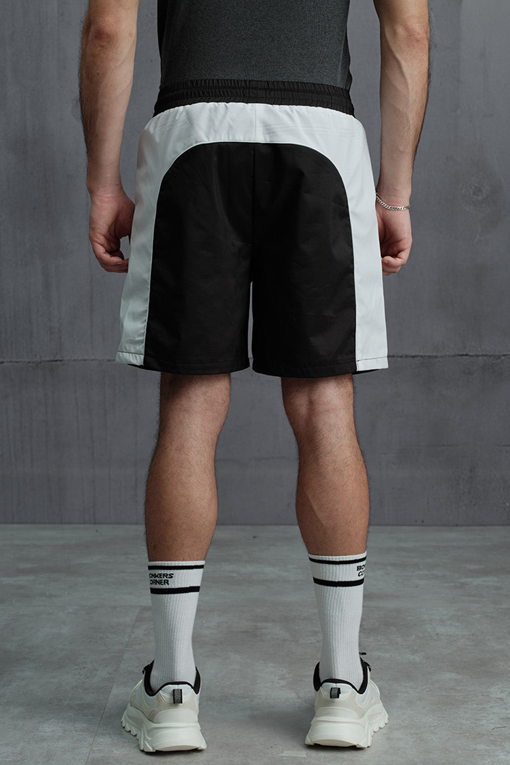 Signature Black Trackline Shorts